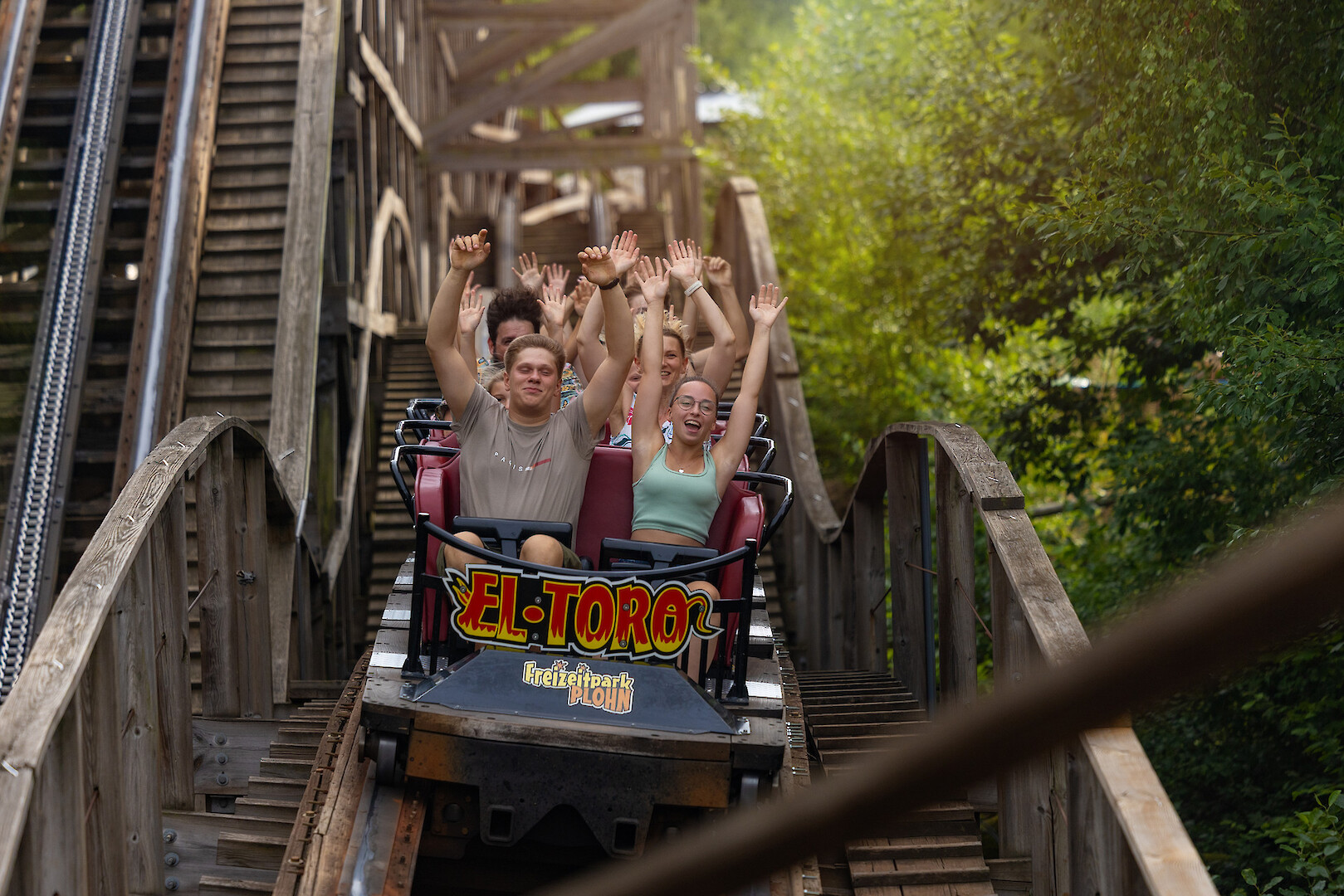 Dřevěn&eacute; Coaster &bdquo;El Toro&ldquo;