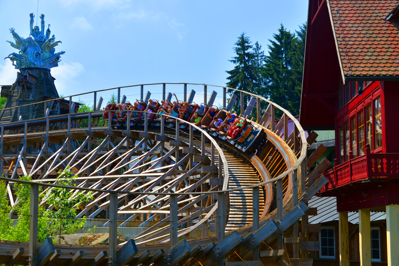 Dřevěn&eacute; Coaster &bdquo;El Toro&ldquo;