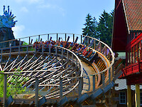 Dřevěn&eacute; Coaster &bdquo;El Toro&ldquo;