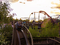 Dřevěn&eacute; Coaster &bdquo;El Toro&ldquo;