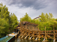 Dřevěn&eacute; Coaster &bdquo;El Toro&ldquo;