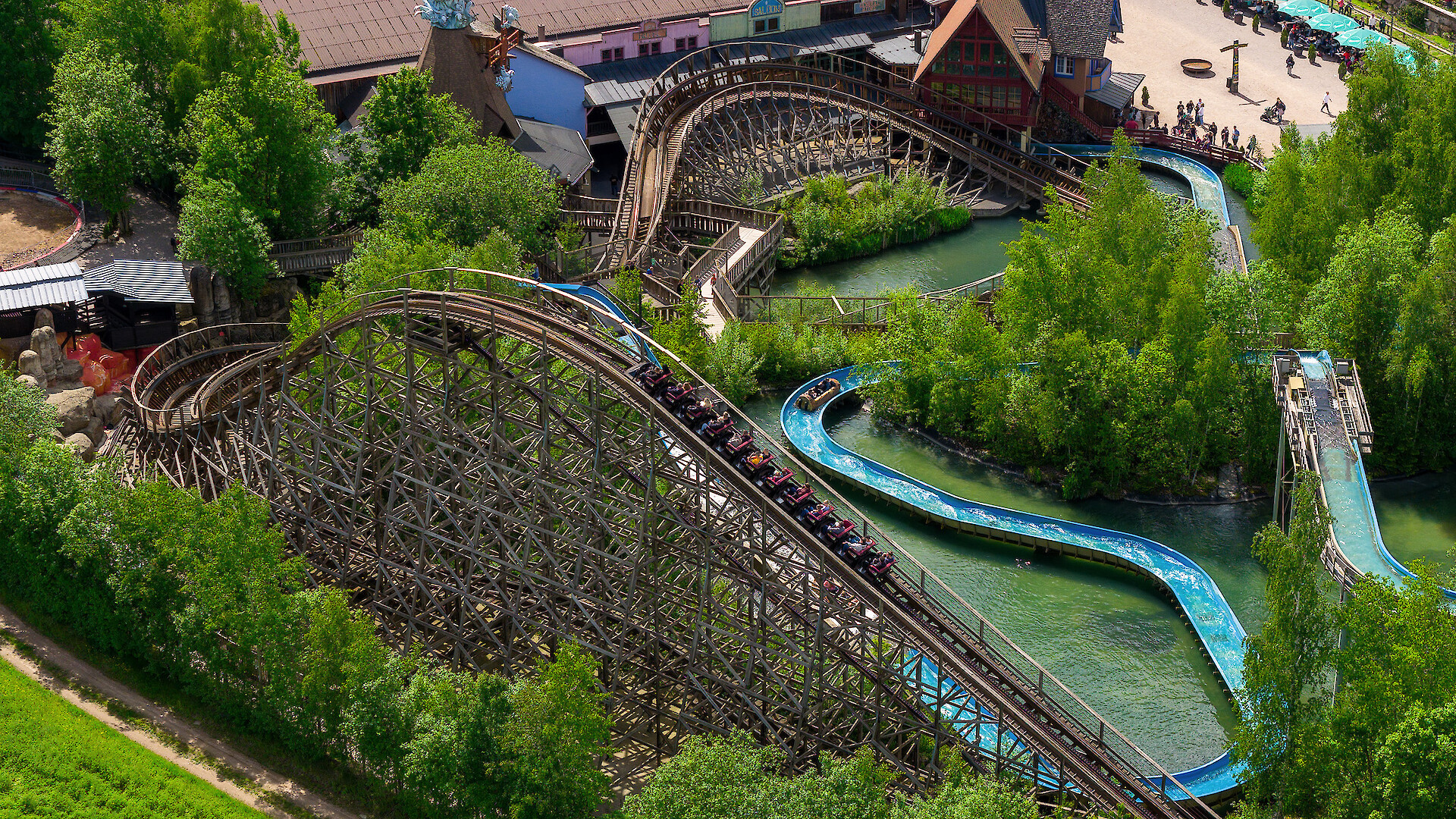 Dřevěn&eacute; Coaster &bdquo;El Toro&ldquo;