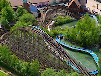 Dřevěn&eacute; Coaster &bdquo;El Toro&ldquo;