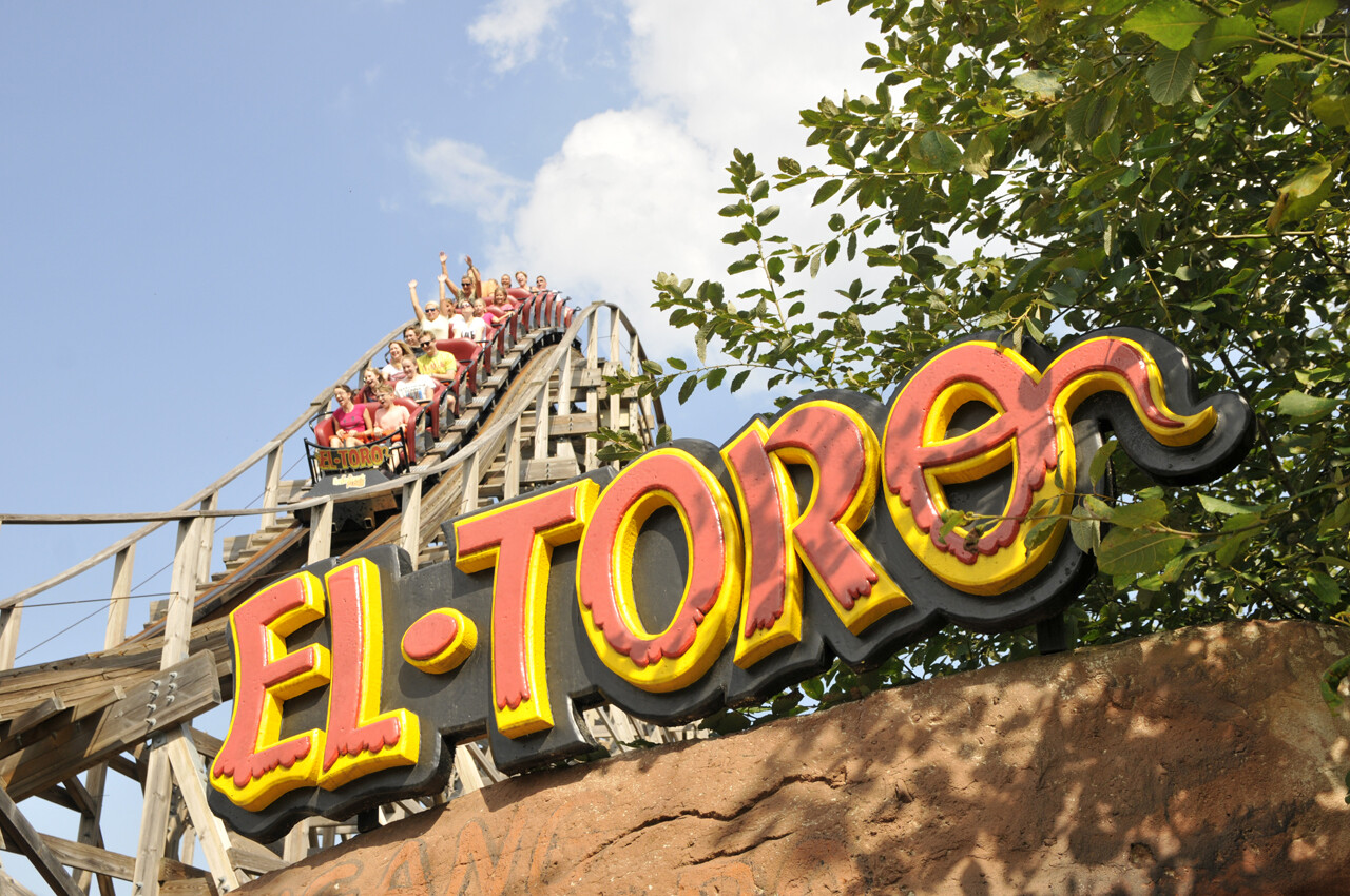 Dřevěn&eacute; Coaster &bdquo;El Toro&ldquo;