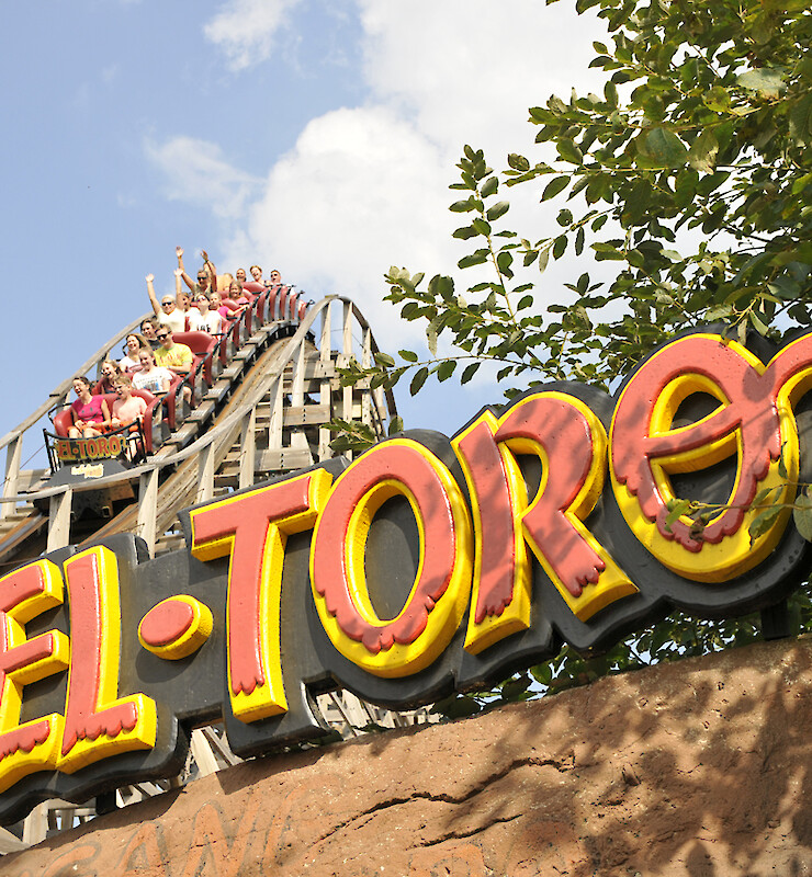 Dřevěn&eacute; Coaster &bdquo;El Toro&ldquo;
