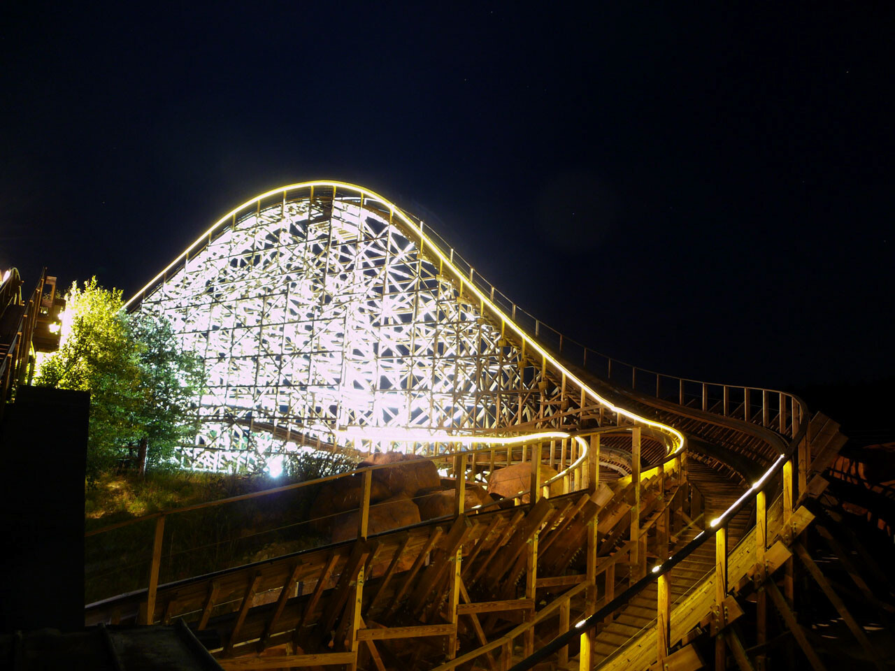 Dřevěn&eacute; Coaster &bdquo;El Toro&ldquo;