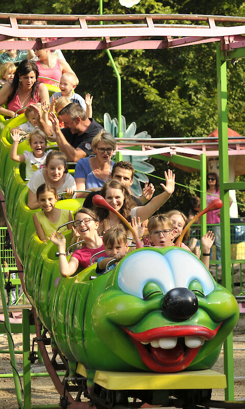 Dětsk&aacute; horsk&aacute; dr&aacute;ha "Caterpillar"