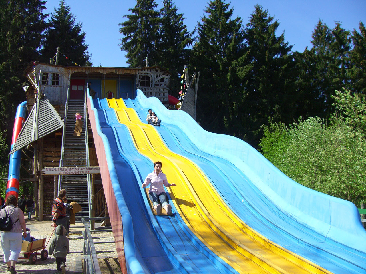 Rutschbahn &bdquo;Wilde Sau&ldquo;