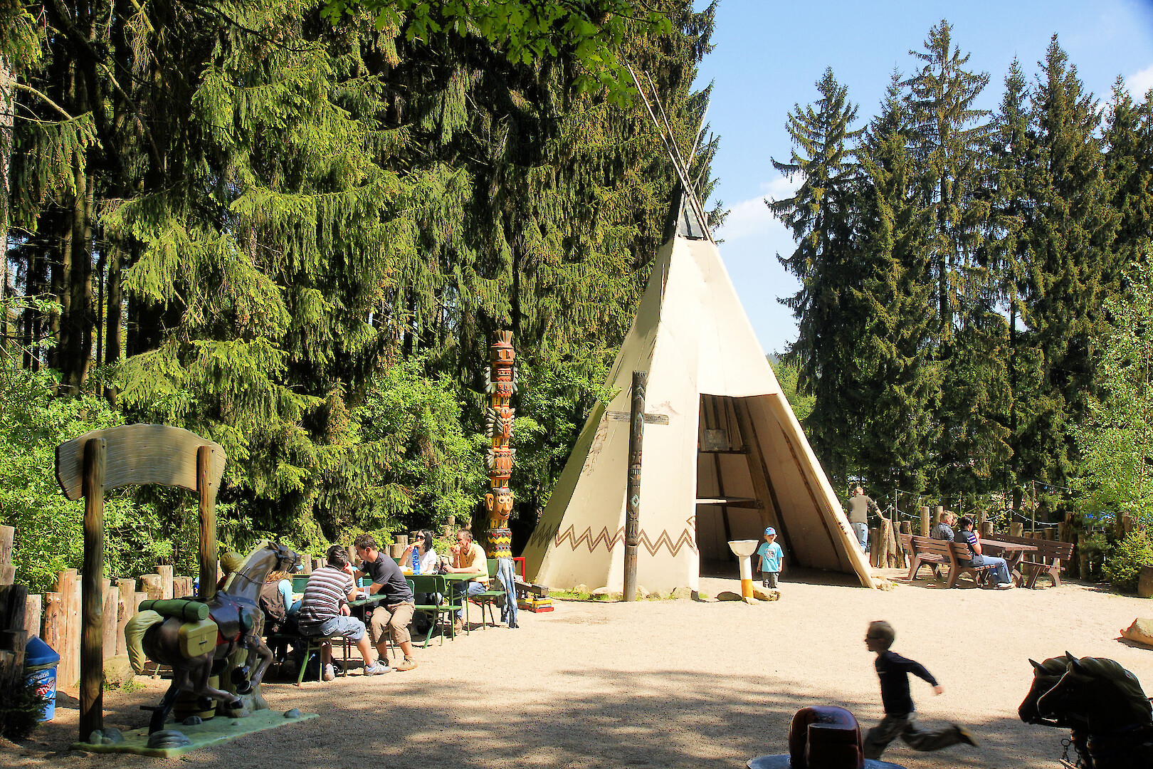 Teepee with Slide