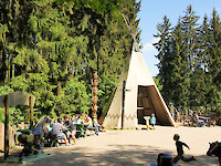 Teepee with Slide