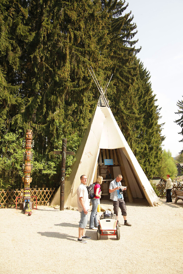 Teepee with Slide