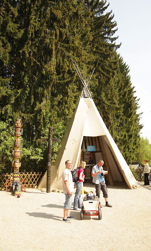 Teepee with Slide